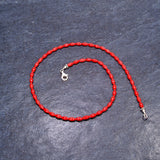 Rote Korallen Halskette