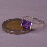 Ring mit Amethyst